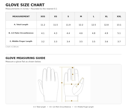 Chrome Gauntlet Gloves