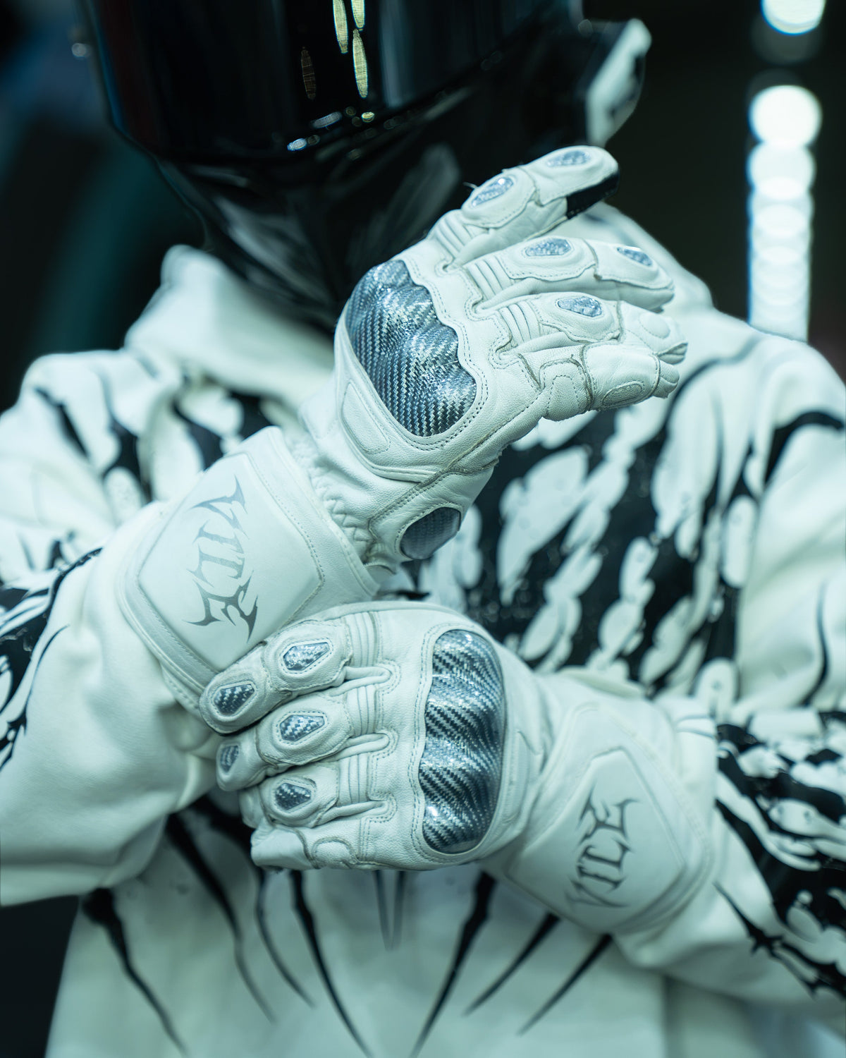 Chrome Gauntlet Gloves
